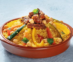 Couscous à la viande et aux légumes