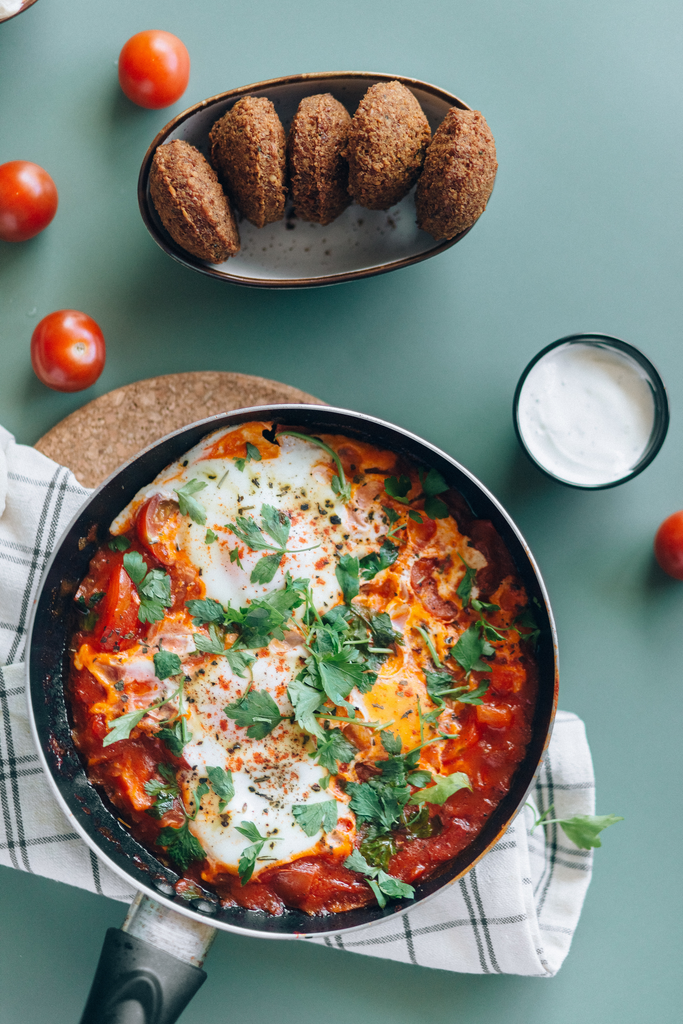 Chakchouka, Shakshouka,Tchakchouka... Qu'importe le nom tant qu'il y a de la harissa !